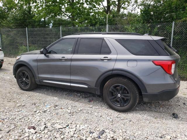 1FMSK7DH6NGB90683 - 2022 FORD EXPLORER XLT GRAY photo 2