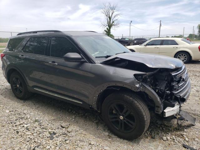 1FMSK7DH6NGB90683 - 2022 FORD EXPLORER XLT GRAY photo 4