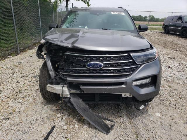 1FMSK7DH6NGB90683 - 2022 FORD EXPLORER XLT GRAY photo 5