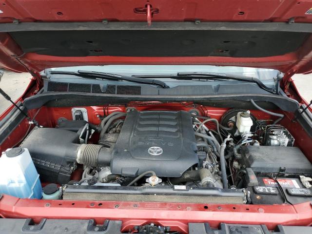 5TFUY5F19MX001801 - 2021 TOYOTA TUNDRA DOUBLE CAB SR/SR5 RED photo 11