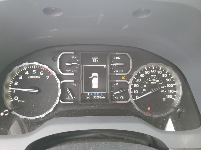 5TFUY5F19MX001801 - 2021 TOYOTA TUNDRA DOUBLE CAB SR/SR5 RED photo 9