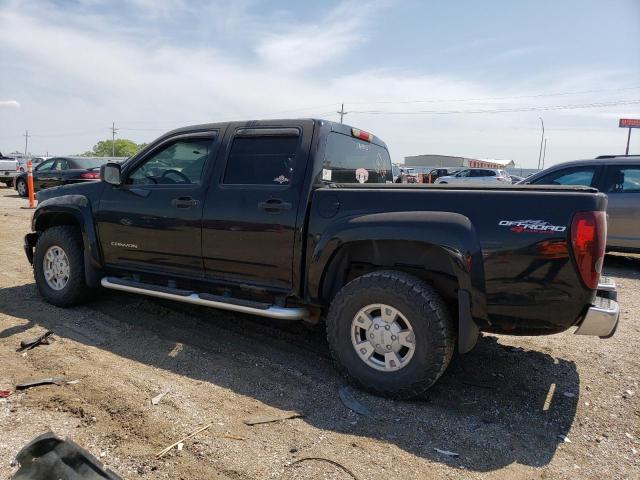 1GTDT136858220221 - 2005 GMC CANYON BLACK photo 2