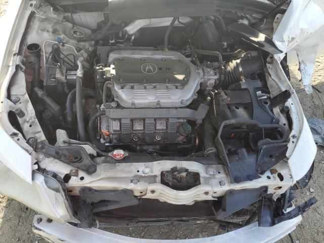 19UUA8F2XAA006231 - 2010 ACURA TL WHITE photo 11