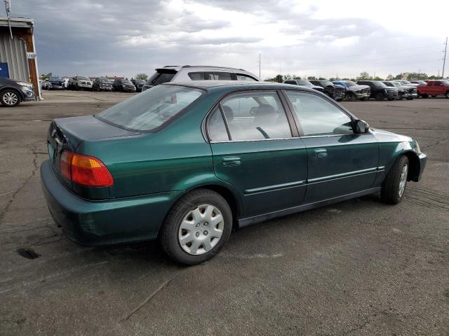 2HGEJ6612YH580947 - 2000 HONDA CIVIC BASE GREEN photo 3