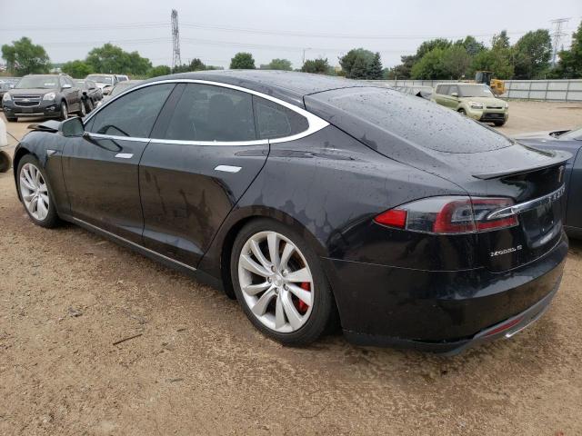 5YJSA1E41GF130274 - 2016 TESLA MODEL S Սև լուսանկար 2
