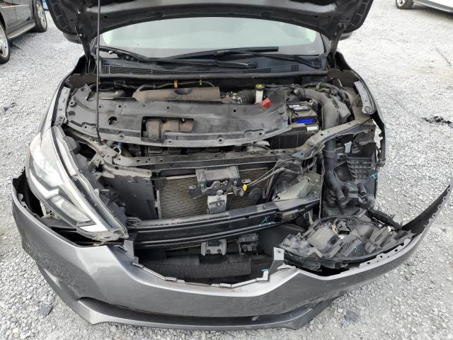 3N1AB7AP8KY435802 - 2019 NISSAN SENTRA S GRAY photo 11