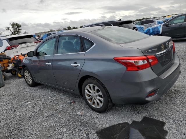 3N1AB7AP8KY435802 - 2019 NISSAN SENTRA S GRAY photo 2