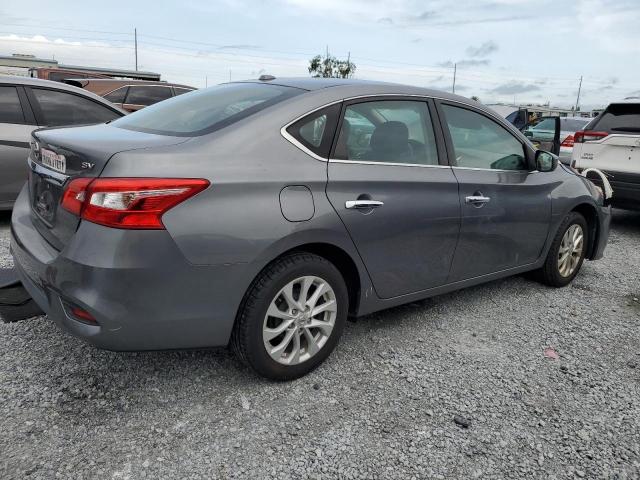 3N1AB7AP8KY435802 - 2019 NISSAN SENTRA S GRAY photo 3