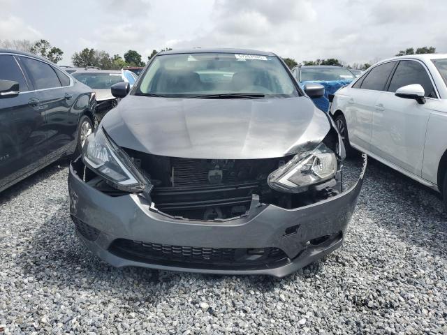 3N1AB7AP8KY435802 - 2019 NISSAN SENTRA S GRAY photo 5