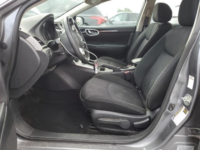 3N1AB7AP8KY435802 - 2019 NISSAN SENTRA S GRAY photo 7