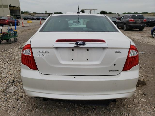 3FAHP0JG1BR215146 - 2011 FORD FUSION SEL WHITE photo 6