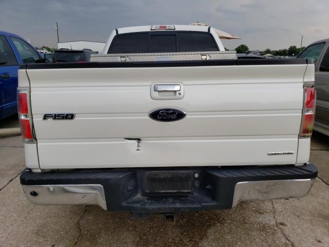 1FTFW1CT2CFD05862 - 2012 FORD F150 SUPERCREW WHITE photo 6