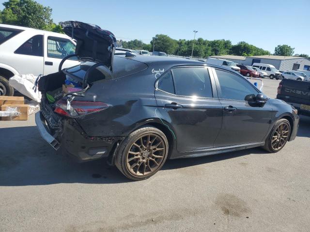 4T1G11AK5PU119520 - 2023 TOYOTA CAMRY SE NIGHT SHADE BLACK photo 3