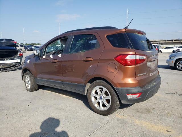 MAJ3S2GE0KC257963 - 2019 FORD ECOSPORT SE Marrón foto 2