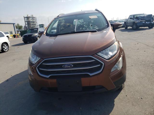 MAJ3S2GE0KC257963 - 2019 FORD ECOSPORT SE Marrón foto 5