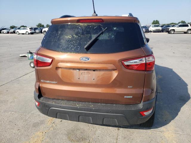 MAJ3S2GE0KC257963 - 2019 FORD ECOSPORT SE Marrón foto 6