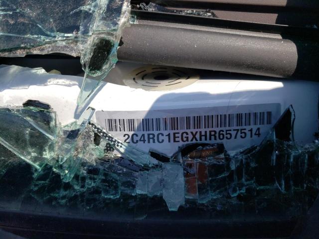 2C4RC1EGXHR657514 - 2017 CHRYSLER PACIFICA TOURING L PLUS WHITE photo 12