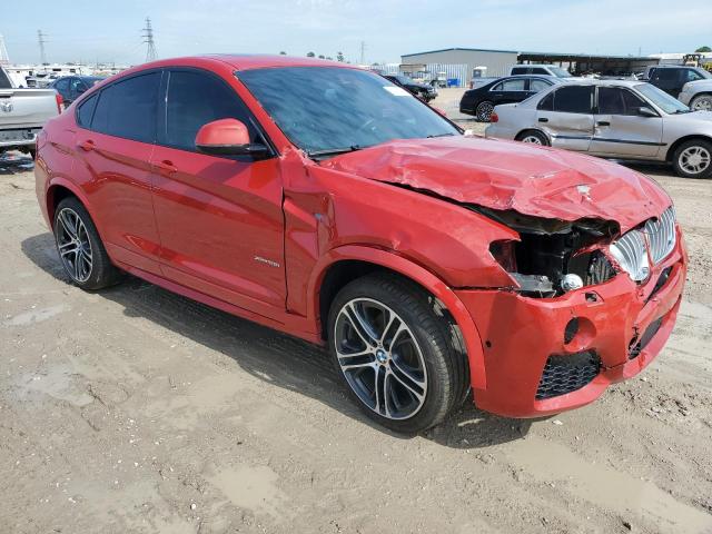 5UXXW3C56J0Z60655 - 2018 BMW X4 XDRIVE28I RED photo 4