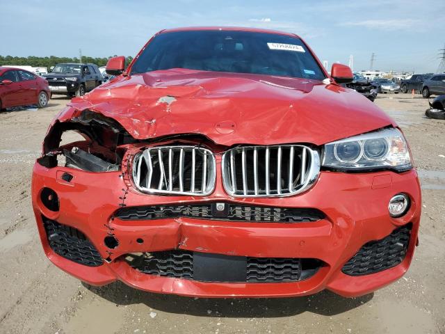 5UXXW3C56J0Z60655 - 2018 BMW X4 XDRIVE28I RED photo 5
