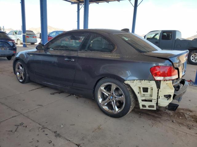 WBAUC73548VF25778 - 2008 BMW 1 SERIES I CHARCOAL photo 2