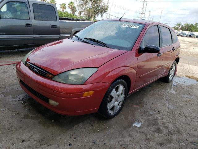 3FAFP37Z54R124885 - 2004 FORD FOCUS ZX5 RED photo 1