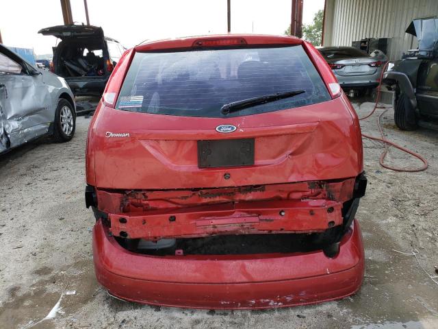 3FAFP37Z54R124885 - 2004 FORD FOCUS ZX5 RED photo 6