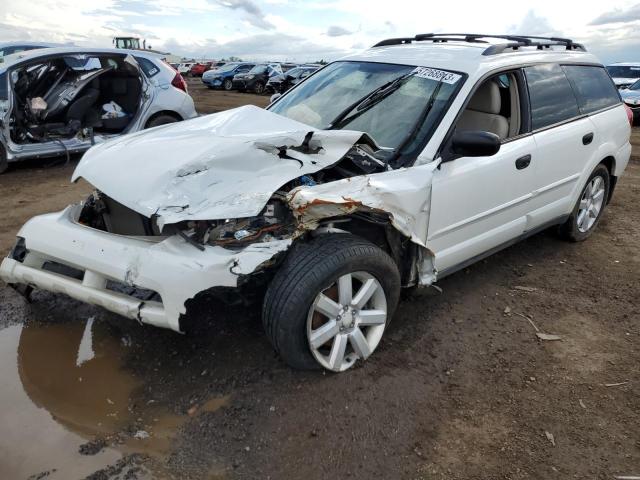 4S4BP61C967315570 - 2006 SUBARU OUTBACK OUTBACK 2.5I WHITE photo 1