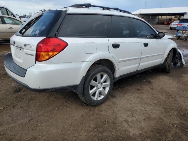 4S4BP61C967315570 - 2006 SUBARU OUTBACK OUTBACK 2.5I WHITE photo 3