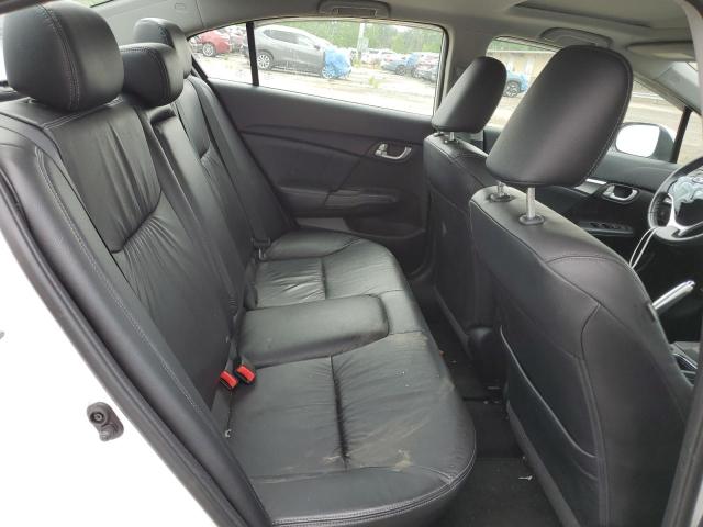 19XFB2F95FE248556 - 2015 HONDA CIVIC EXL თეთრი ფოტო 10