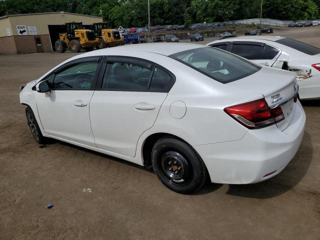 19XFB2F95FE248556 - 2015 HONDA CIVIC EXL WHITE photo 2