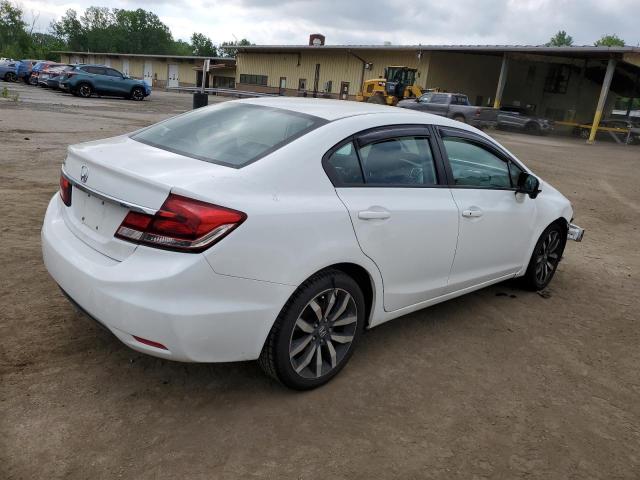 19XFB2F95FE248556 - 2015 HONDA CIVIC EXL თეთრი ფოტო 3