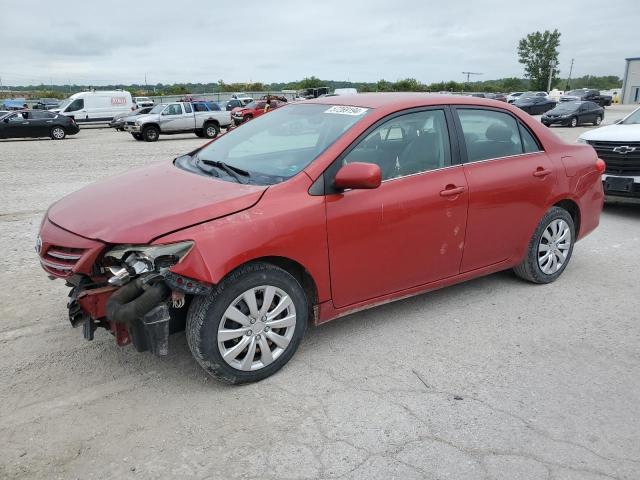 2T1BU4EE1DC932745 - 2013 TOYOTA COROLLA BASE MAROON photo 1