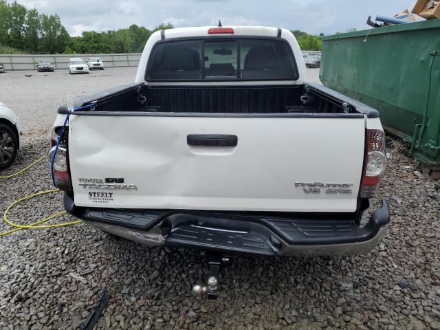 5TFJU4GN8DX031897 - 2013 TOYOTA TACOMA DOUBLE CAB PRERUNNER WHITE photo 6