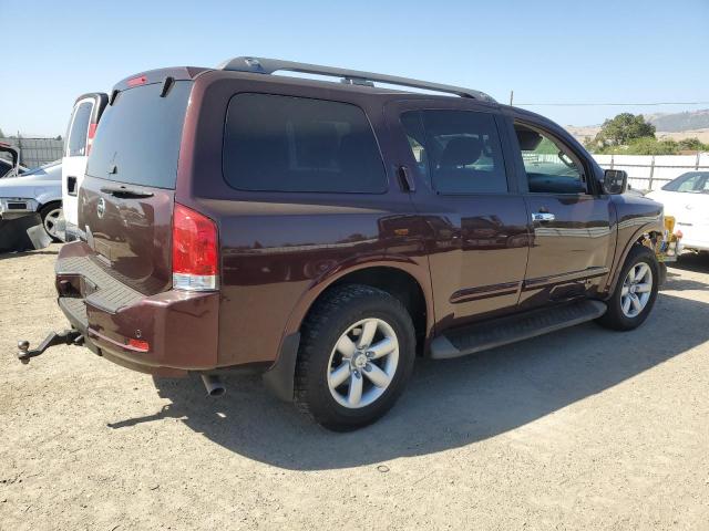 5N1AA0ND7FN602513 - 2015 NISSAN ARMADA SV BURGUNDY photo 3