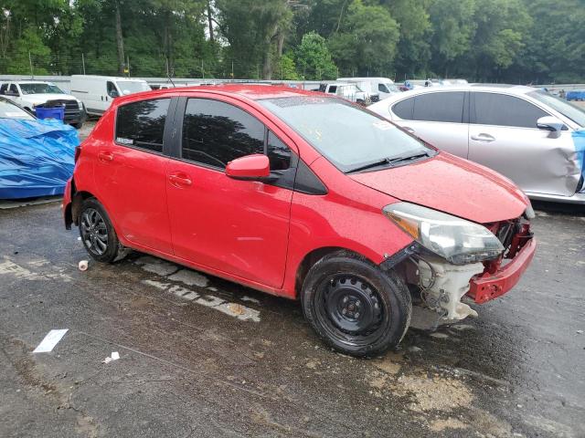 VNKKTUD39FA028045 - 2015 TOYOTA YARIS RED photo 4