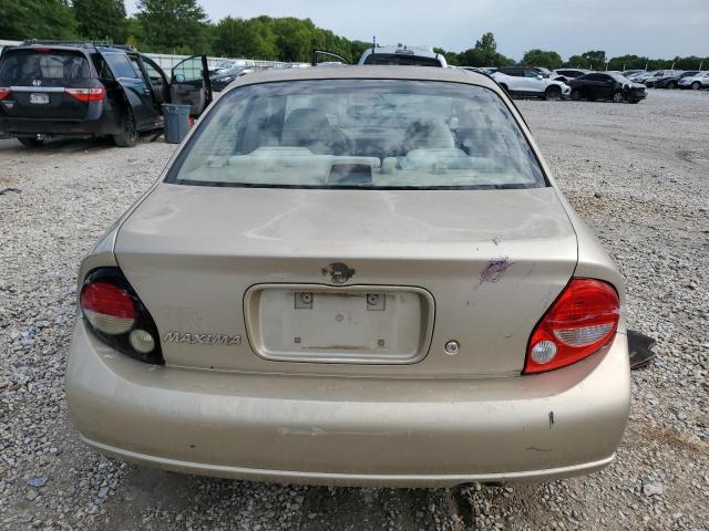 JN1CA31D2YT711502 - 2000 NISSAN MAXIMA GLE TAN photo 6