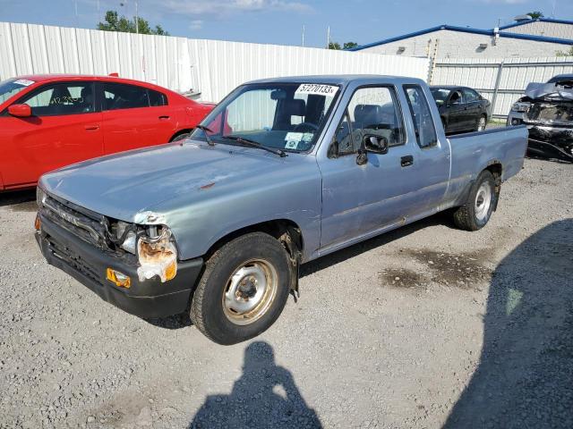 JT4VN93D9K5001535 - 1989 TOYOTA PICKUP 1/2 TON EXTRA LONG WHEELBASE DLX BLUE photo 1