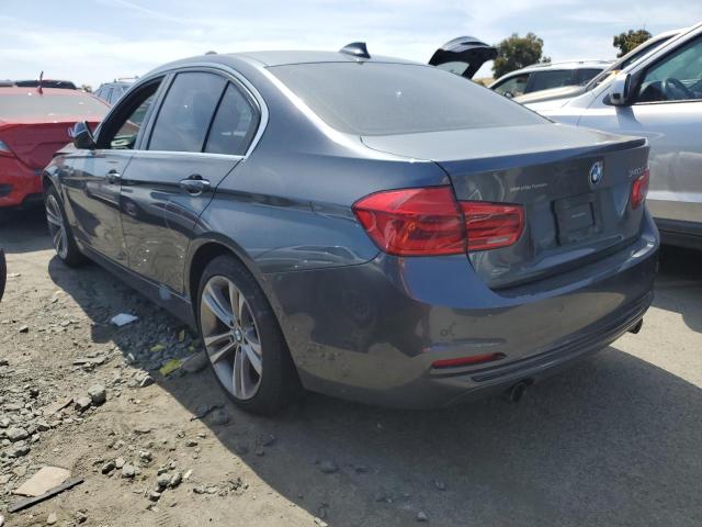 WBA8B3G39HNU36100 - 2017 BMW 340 I 灰色 照片 2