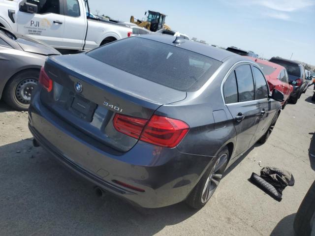 WBA8B3G39HNU36100 - 2017 BMW 340 I 灰色 照片 3