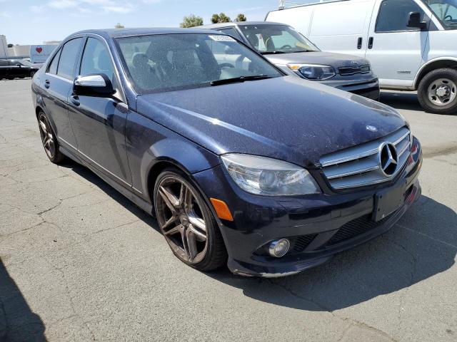 WDDGF56X89R044504 - 2009 MERCEDES-BENZ C 350 BLUE photo 4