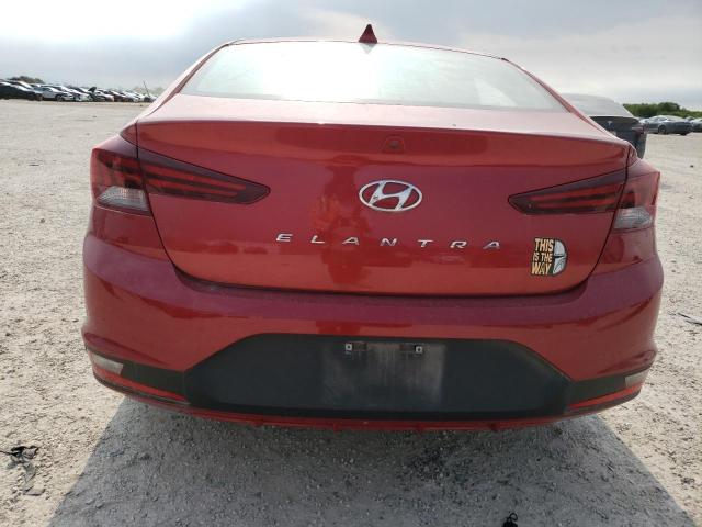 5NPD84LF4LH542212 - 2020 HYUNDAI ELANTRA SEL RED photo 6