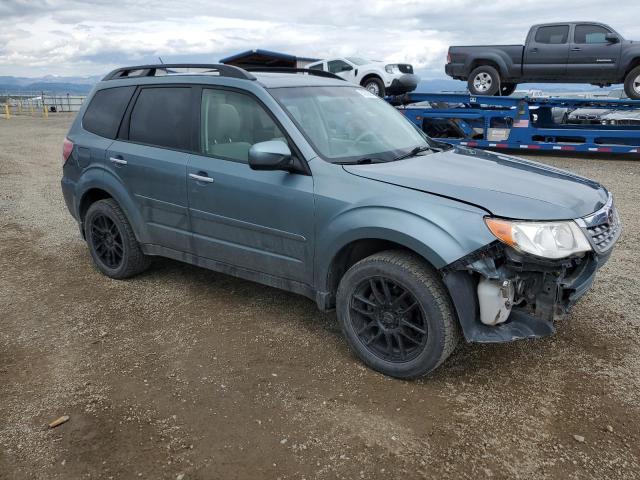 JF2SHADC5CH467482 - 2012 SUBARU FORESTER 2.5X PREMIUM GREEN photo 4