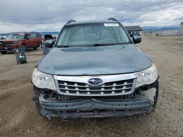 JF2SHADC5CH467482 - 2012 SUBARU FORESTER 2.5X PREMIUM GREEN photo 5
