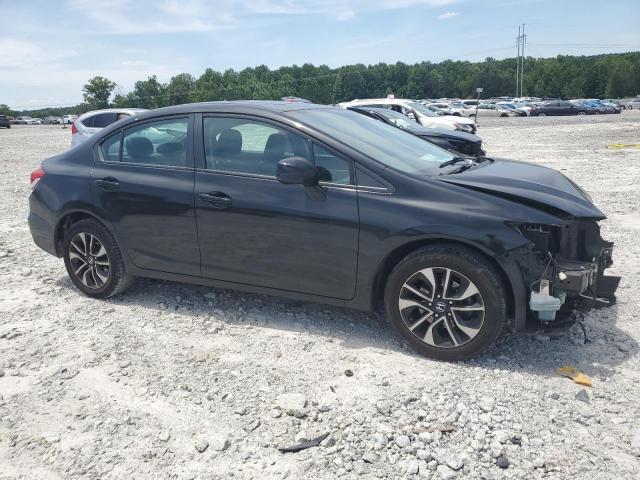 2HGFB2F97DH523749 - 2013 HONDA CIVIC EXL 黑色 照片 4