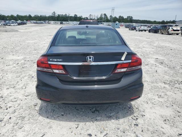 2HGFB2F97DH523749 - 2013 HONDA CIVIC EXL 黑色 照片 6