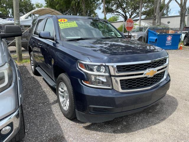 1GNSCBKC1KR116431 - 2019 CHEVROLET TAHOE C1500 LT BLUE photo 1