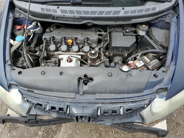 2HGFA16699H510897 - 2009 HONDA CIVIC LX-S Կապույտ լուսանկար 11
