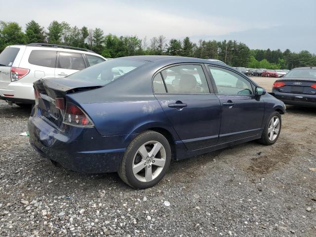 2HGFA16699H510897 - 2009 HONDA CIVIC LX-S Կապույտ լուսանկար 3