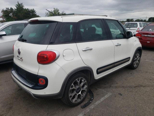 ZFBCFADH3EZ016295 - 2014 FIAT 500L TREKKING WHITE photo 3