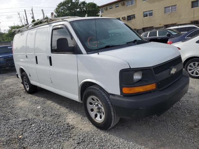 1GCSGAFX2C1145182 - 2012 CHEVROLET EXPRESS G1 WHITE photo 4